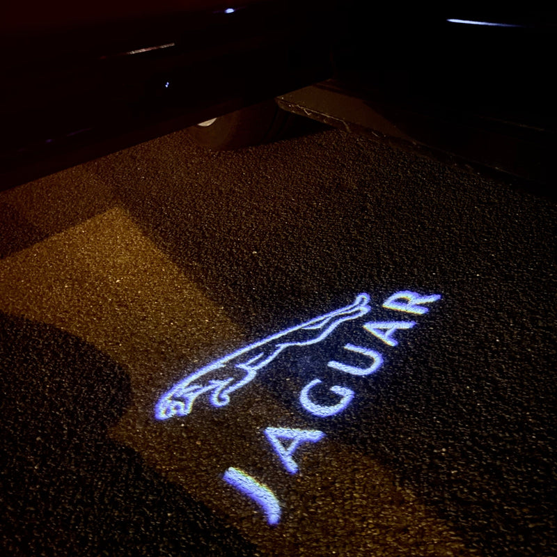 JAGUAR Original LOGO PROJECROTR LIGHTS Nr.04 (quantità 1 = 1 set/2 luci porta)