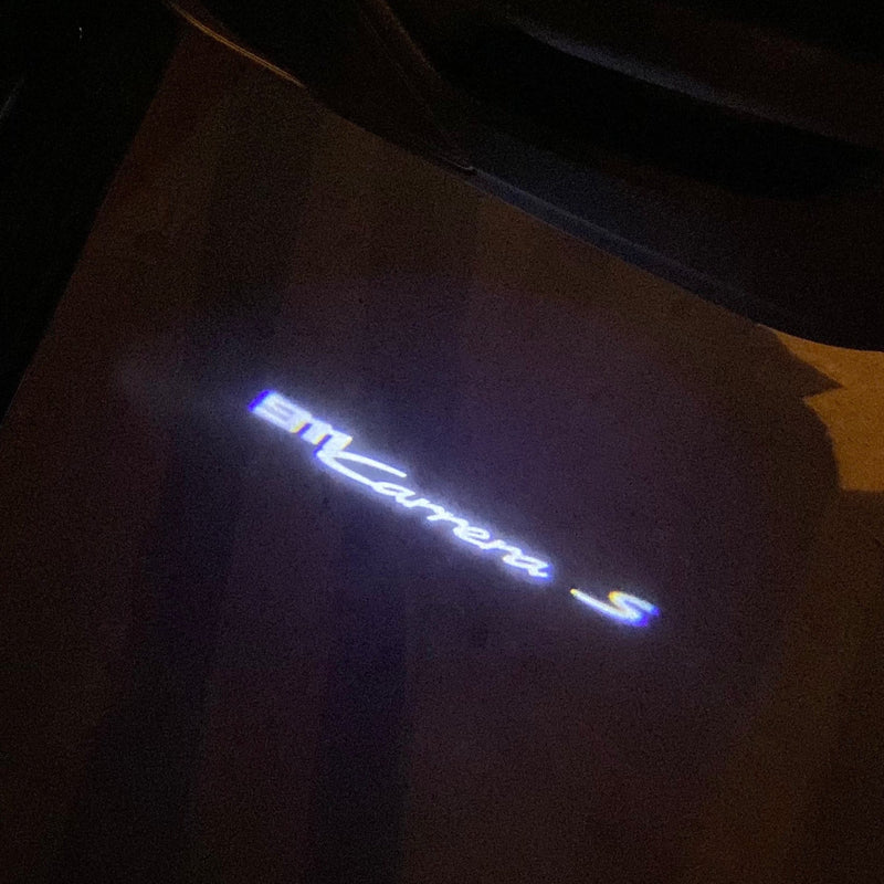 PORSCHE Carrera LOGO PROJECTOT LIGHTS Nr.8084(quantità 1 = 2 pellicole logo / 2 luci porta) 