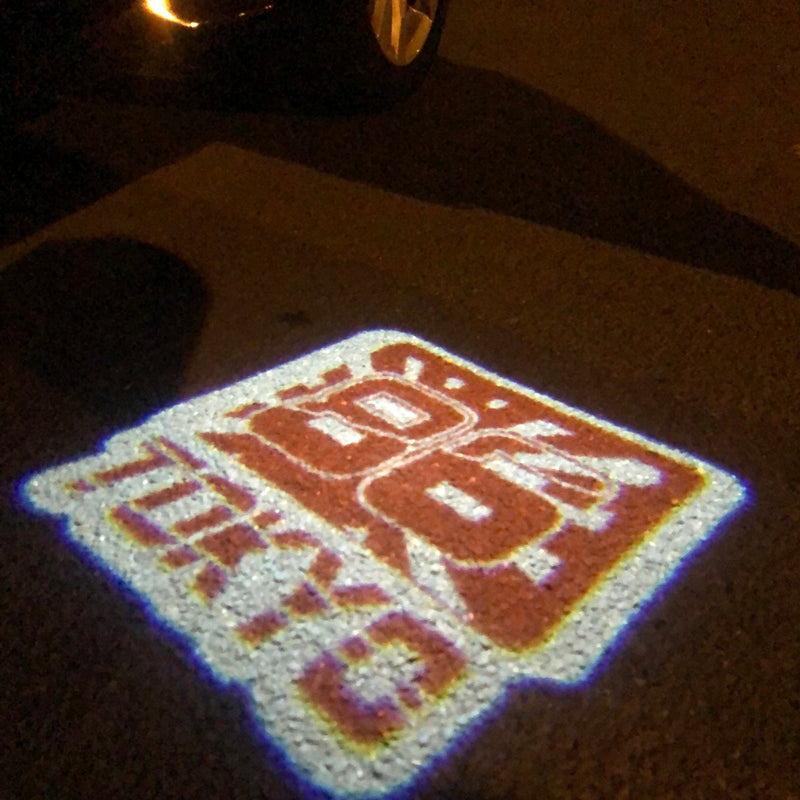 GT 86 LOGO PROJECTOT LIGHTS Nr.14 (Menge 1 = 2 Logofolien /2 Türleuchten）