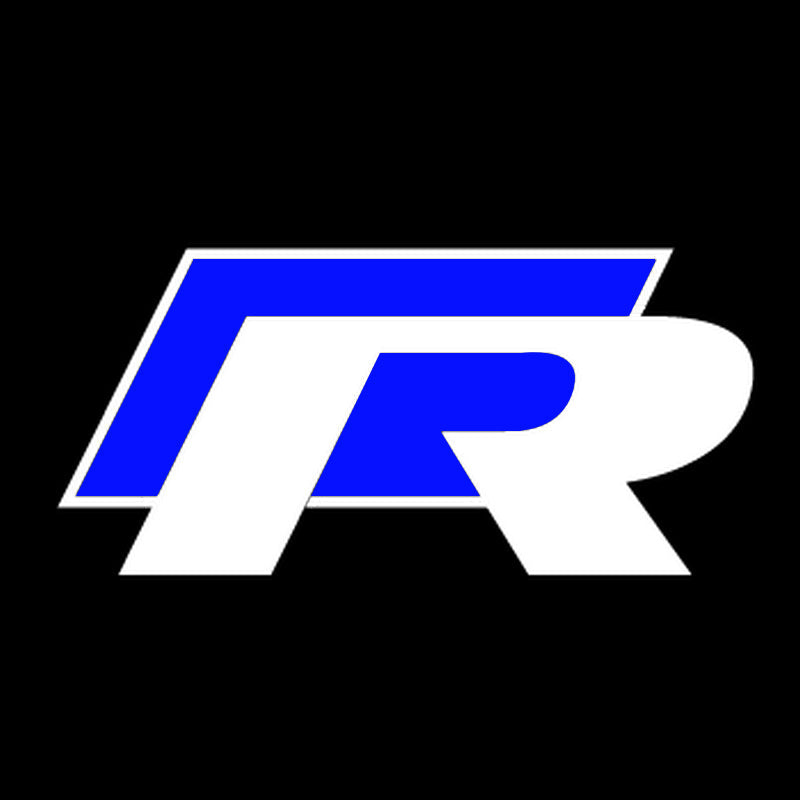 Volkswagen Türleuchten R Logo Nr. 51 (Menge 1 = 2 Logofolien /2 Türlichter） 