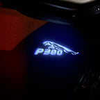 JAGUAR P 300 LOGO PROJECROTR LIGHTS Nr.85  (quantity 1 = 1 sets/2 door lights)