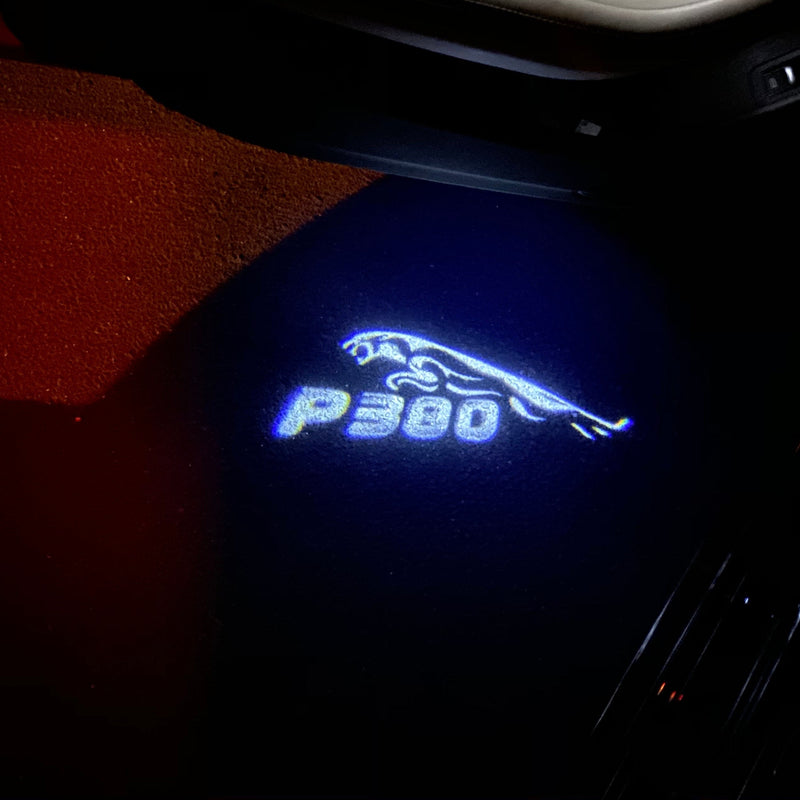 JAGUAR P 300 LOGO PROJECROTR LIGHTS Nr.85 (Menge 1 = 1 Satz/2 Türleuchten)