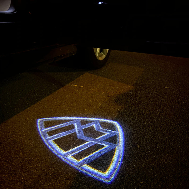 MAYBACH LOGO PROJECTOT LIGHTS Nr.1311 (Menge 1 = 2 Logofolien /2 Türleuchten）