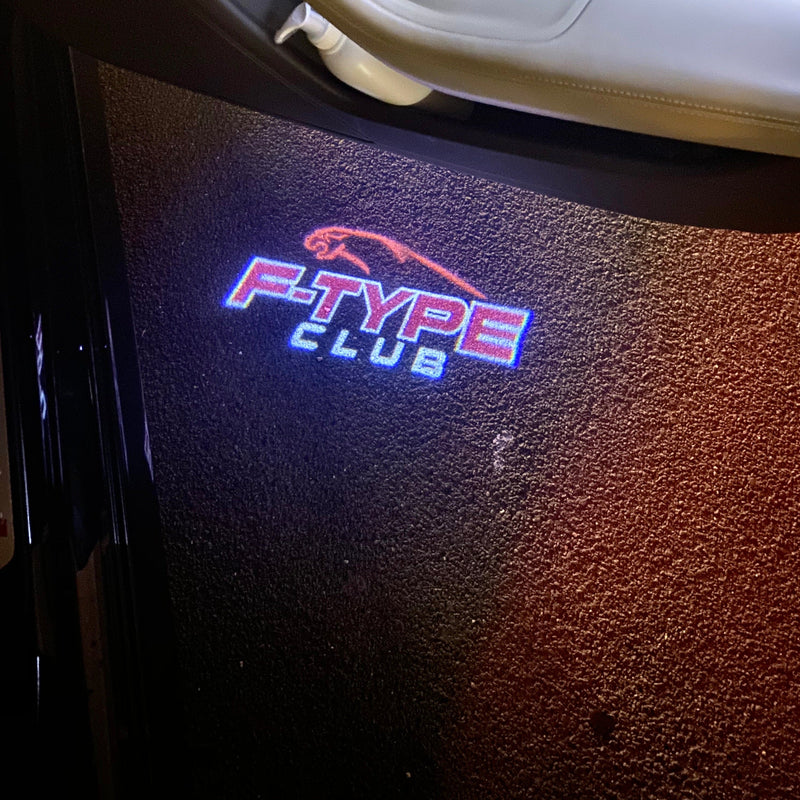 JAGUAR F-TYPE LOGO PROJECROTR LIGHTS Nr.136 (Menge 1 = 1 Satz/2 Türleuchten