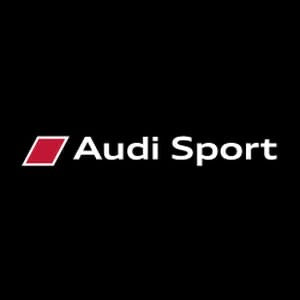 AUDI SPORT LOGO PROJECTOT LIGHTS Nr.69 (quantità 1 = 2 pellicole logo /2 luci porta） 