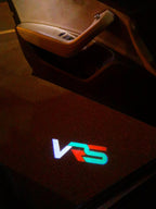 SKODA VRS LOGO PROJECTOT LIGHTS Nr.26 (quantity  1 =  2 Logo Film /  2 door lights)