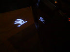 SKODA ORIGINAL LOGO PROJECTOT LIGHTS Nr.07 (quantity  1 =  2 Logo Film /  2 door lights)
