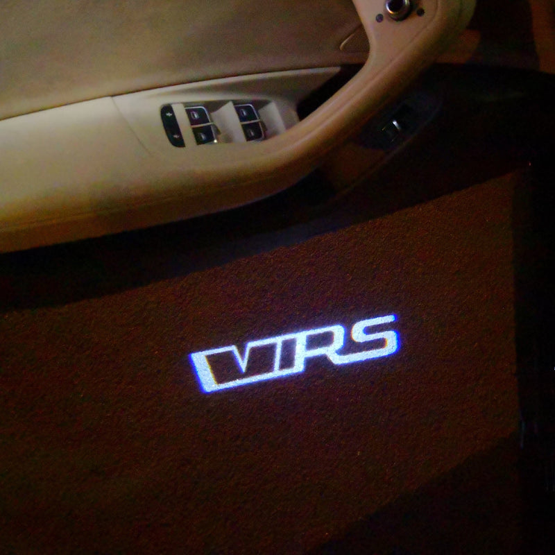 SKODA VRS LOGO PROJECTOT LIGHTS Nr.33 (quantity  1 =  2 Logo Film /  2 door lights)