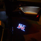 NISSAN GTR R35 PROJECTOT LIGHTS Nr.01 (quantity 1 = 2 Logo Films /2 door lights）