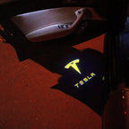 TESLA LOGO PROJECROTR LIGHTS Nr.1512 (quantity  1 =  2 Logo Film /  2 door lights)