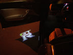NISSAN GTR R35   LOGO PROJECTOT LIGHTS Nr.07  (quantity 1 = 2 Logo Films /2 door lights）