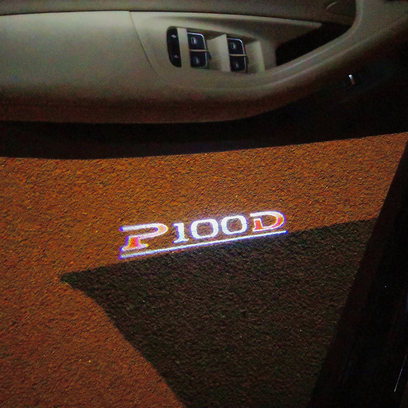 Tesla P100D LOGO Nr.1526 (Menge 1 = 1 Satz/2 Türleuchten)