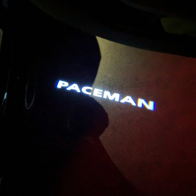 MINI PACEMAN LOGO PROJECROTR LIGHTS Nr.72 (quantity  1 =  2 Logo Film /  2 door lights)