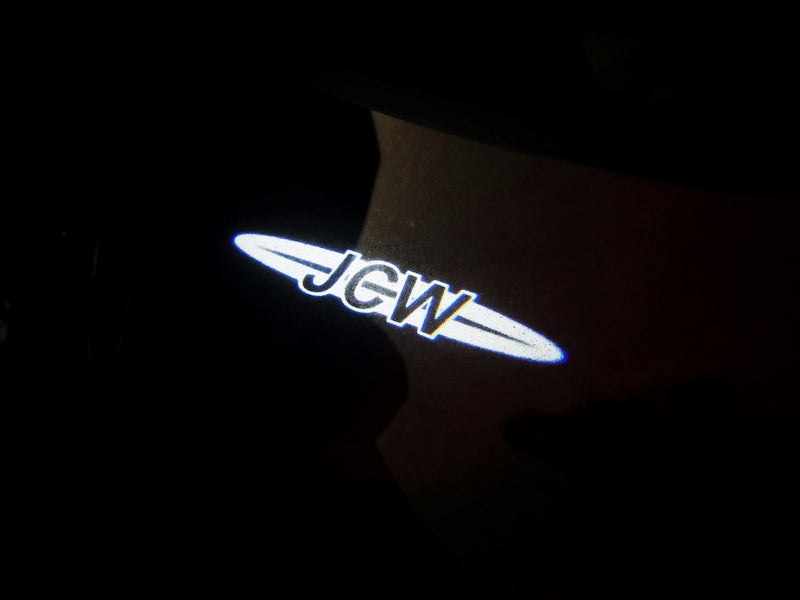 MINI JCW  LOGO PROJECROTR LIGHTS Nr.114 (quantity  1 =  2 Logo Film /  2 door lights)