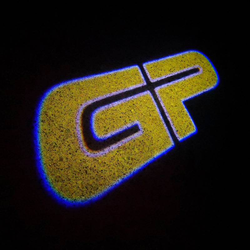 MINI GP LOGO PROJECROTR LIGHTS Nr.121 (quantity  1 =  2 Logo Film /  2 door lights)