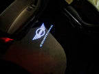 MINI COUNTRYMAN LOGO PROJECROTR LIGHTS Nr.141 (quantity  1 =  2 Logo Film /  2 door lights)