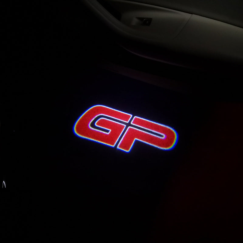 MINI GP LOGO PROJECROTR LIGHTS Nr.122 (quantity  1 =  2 Logo Film /  2 door lights)