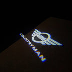 MINI COUNTRYMAN  LOGO PROJECROTR LIGHTS Nr.131 (quantity  1 =  2 Logo Film /  2 door lights)
