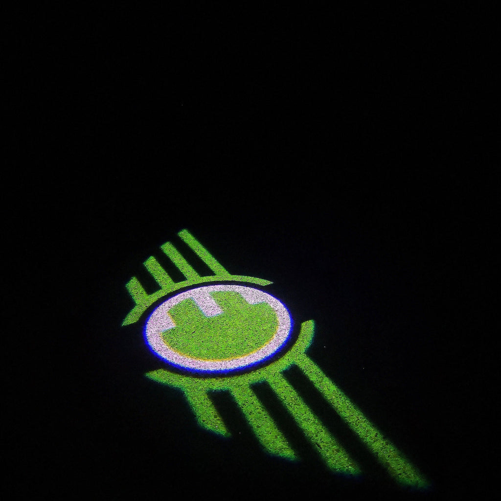 MINI ELECTRIC LOGO PROJECROTR LIGHTS Nr.101 (quantity  1 =  2 Logo Film /  2 door lights)