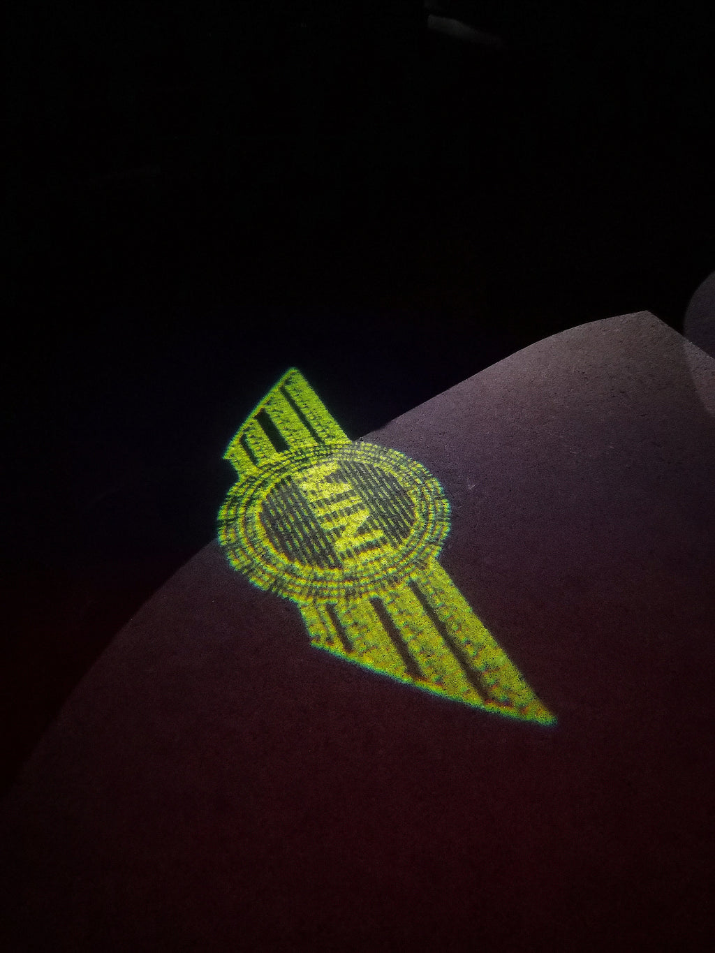 MINI ORIGINAL LOGO PROJECROTR LIGHTS Nr.60 (quantity  1 =  2 Logo Film /  2 door lights)