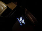 MINI COOPER S  LOGO PROJECROTR LIGHTS Nr.139 (quantity  1 =  2 Logo Film /  2 door lights)