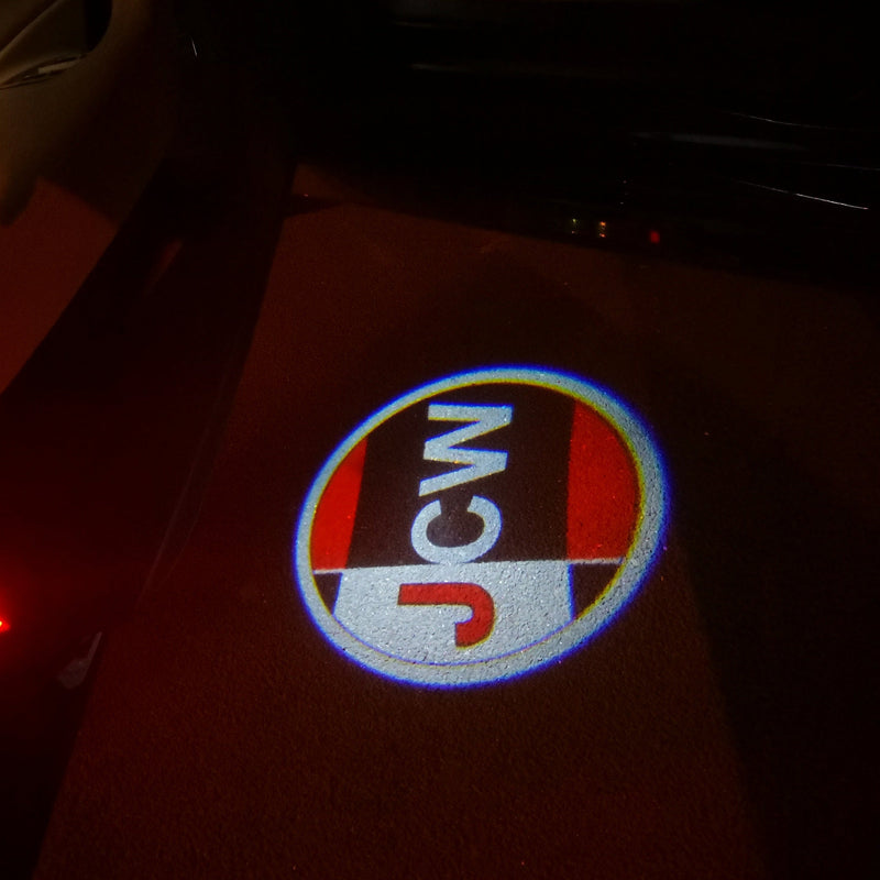 MINI JCW LOGO PROJECROTR LIGHTS Nr.74 (quantity  1 =  2 Logo Film /  2 door lights)