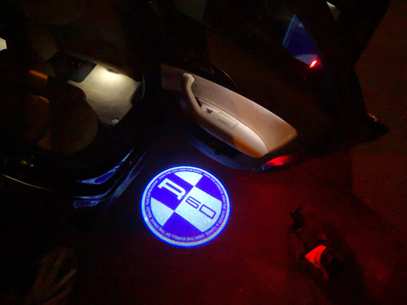 MINI R 60  LOGO PROJECROTR LIGHTS Nr.151 (quantity  1 =  2 Logo Film /  2 door lights)