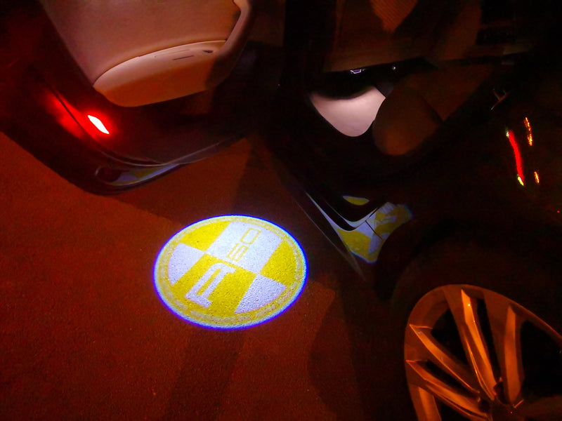 MINI R 60 LOGO PROJECROTR LIGHTS Nr.153 (quantity  1 =  2 Logo Film /  2 door lights)