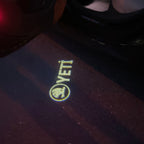 SKODA YETI  LOGO  LIGHTS Nr.111 (quantity  1 =  2 Logo Film /  2 door lights)