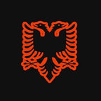 Albania   National Flag  logo (quantity 1 = 1 sets / 2 logo   Can replace of lights  other logos )