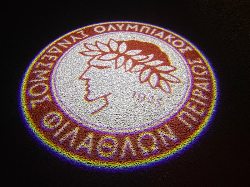 Football CLUB Olympiakos CFP 1925 vector Logo Nr.220  (quantity 1 = 2 Logo Films /2 door lights）