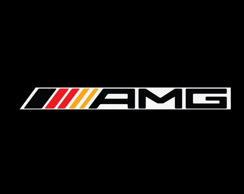 MERCEDES BENZ AMG LOGO PROJECTOT LIGHTS Nr.16 (quantità 1 = 1 set/2 luci porta)