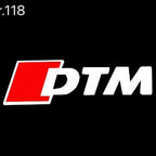 AUDI DTM LOGO PROJECTOT LIGHTS Nr.113  (quantity 1 = 2 Logo Films /2 door lights）