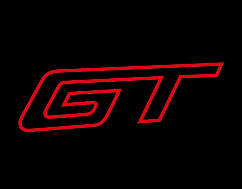 TOYOTA GT  LOGO PROJECROTR LIGHTS    Nr.19  (quantity 1 = 2 Logo Films /2 door lights）