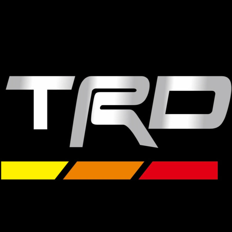 TRD LOGO PROJECTOT LIGHTS Nr.16 (quantità 1 = 2 pellicole logo /2 luci porta） 