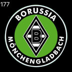 Football CLUB   MÖNCHENGLADBACH Football CLUB Logo door lights Nr.261  (quantity 1 = 2 Logo Films /2 door lights）