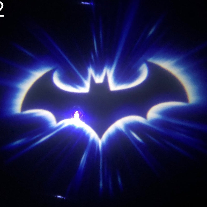 Batman Logo door lights Nr.211 (quantity 1 = 2 Logo Films /2 door lights）DC Heroes Logo