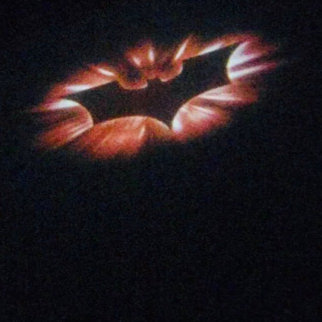 Batman-Logo-Türlichter Nr.208 (Menge 1 = 2 Logo-Folien / 2 Türlichter) DC Heroes-Logo 