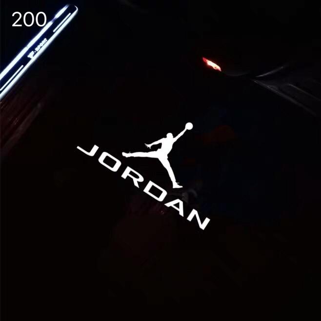 JORDAN Logo door lights Nr.244 (quantity 1 = 1 sets/2 door lights)Collaboration Series