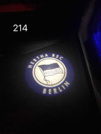 Football CLUB   Berlin hertha bsc Logo door lights  Nr.231( quantity 1 = 2 Logo Films /2 door lights）
