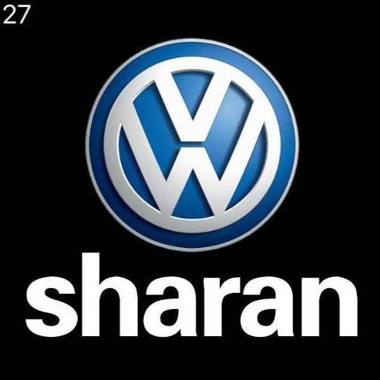 Volkswagen Luci porta SHARAN Logo Nr. 85 (quantità 1 = 2 pellicole con logo/2 luci per porta）