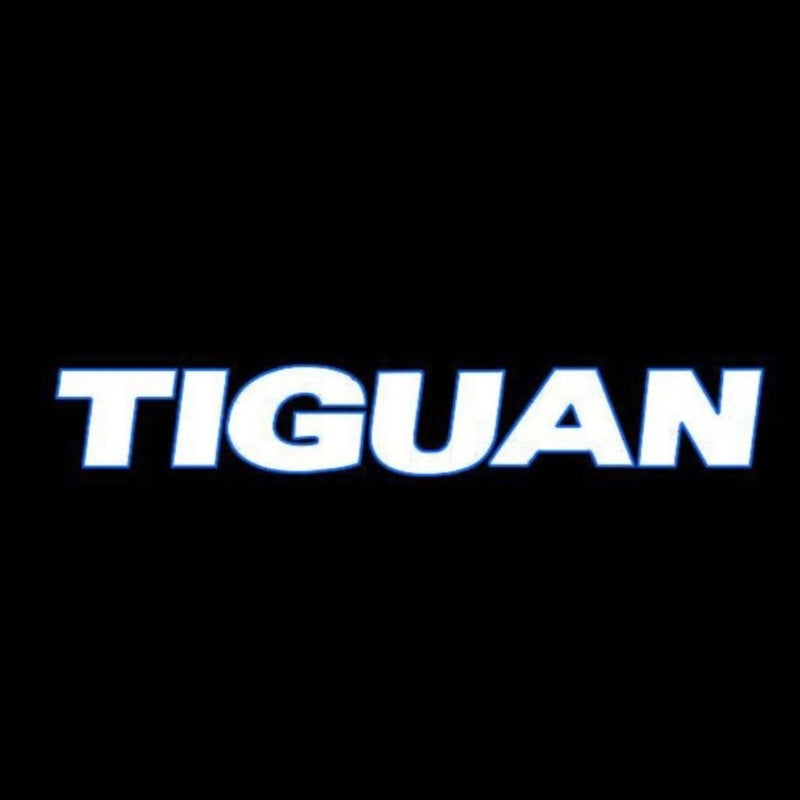 Volkswagen Luci porta TIGUIAN Logo Nr. 24 (quantità 1 = 2 PELLICOLE LOGO / 2 luci porta)