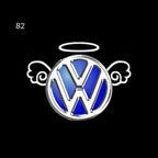 Volkswagen Door lights Original Logo  Nr. 10  ( quantity 1 = 2 logo film  / 2 door lights)