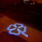 Alfa Romeo Quadrifoglio LOGO PROJECTOT LIGHTS Nr.34 (quantity  1 =  2 Logo Film /  2 door lights)