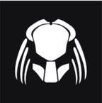 Predator Logo Nr.201 (quantity 1 = 2 Logo Films /2 door lights）Movie Series Logo