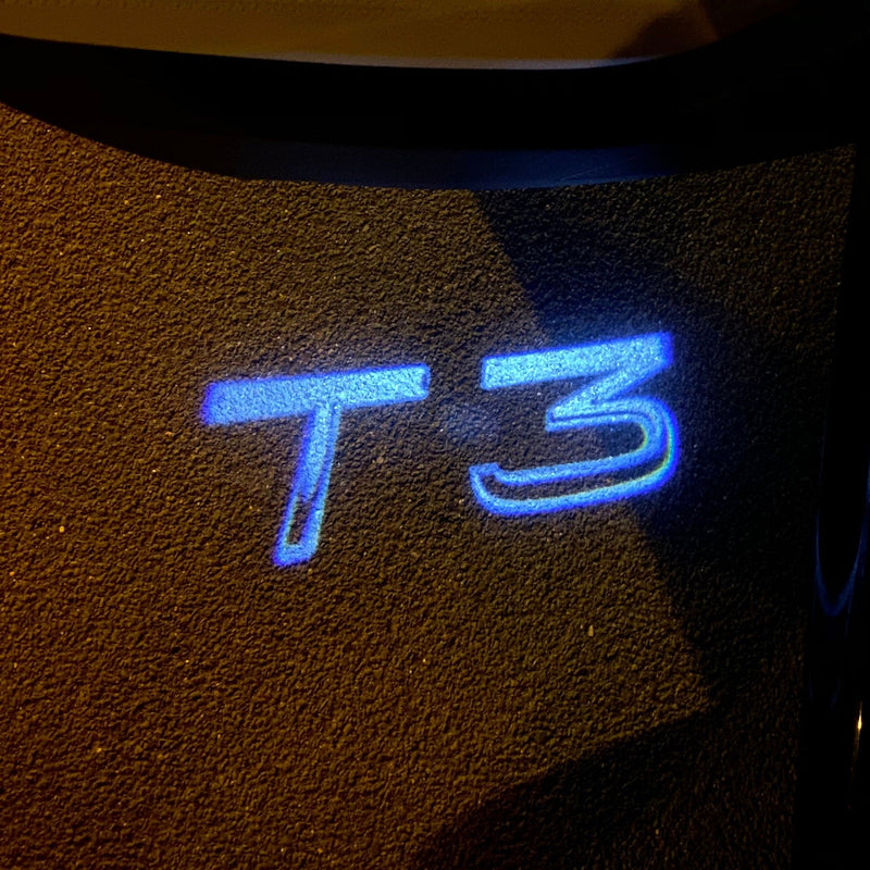 Volvo T 3 LOGO PROJECROTR LIGHTS Nr.130 (quantity  1 =  2 Logo Film /  2 door lights)