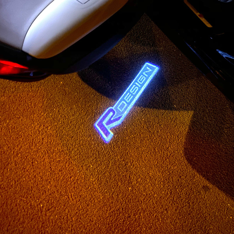 Volvo R DESIGN LOGO PROJECROTR LIGHTS Nr.61 (quantity  1 =  2 Logo Film /  2 door lights)