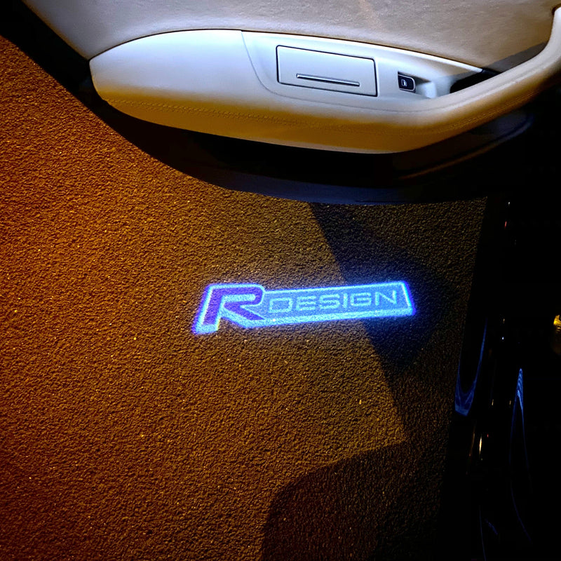 Volvo R DESIGN LOGO PROJECROTR LIGHTS Nr.61 (quantity  1 =  2 Logo Film /  2 door lights)