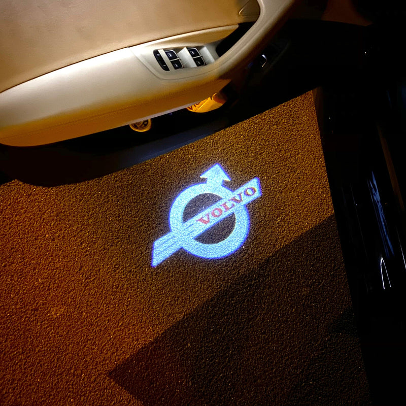 Volvo Original   LOGO PROJECROTR LIGHTS Nr.54  (quantity  1 =  2 Logo Film /  2 door lights)