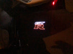 NISSAN GTR R35 PROJECTOT LIGHTS Nr.04 (quantity 1 = 2 Logo Films /2 door lights）